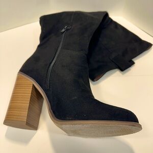 Soda Tall Suede Knee High Boots